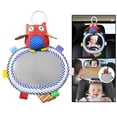 thumbnail image 2 of Car Back Seat Mirror Cute Rear Facing Mirrors for Kids Baby Owl Style, 2 of 8