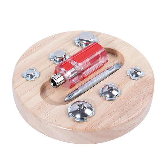 Wooden Busy Screwing Parent Child Interactive Exercise Children's Hand Eye Coordination Grasping Early Education Educational Toys