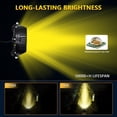 thumbnail image 3 of Amdohai 2Pcs 5inch LED Work Light Pods Spot Flood Combo Beam Fog Lamp Offroad Driving Light, 3 of 8