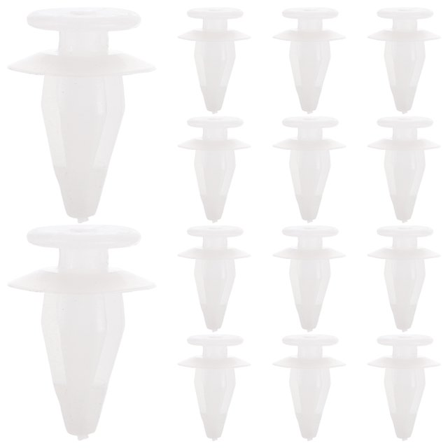 50 Pcs Clips de Retenue pour Pare-Chocs de Voiture Rivets en Plastique Kit de Fixations Compatible avec Mitsubishi