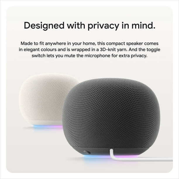Google Home Speaker - Smart speaker with 360-Degree sound and