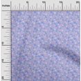 thumbnail image 2 of oneOone Rayon Medium Purple Fabric Floral Sewing Craft Projects Fabric Prints By Yard 56 Inch Wide, 2 of 4