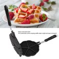 thumbnail image 4 of Stovetop Waffle Skillet, Effcient 5.9in Waffle Maker Pan  For Home, 4 of 8