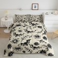 thumbnail image 1 of Erosebridal Cartoon Bat Bedding Full Comforter Set, Halloween Down Comforter, Boho Botanical Decor, Ultra Soft 3 Pieces, 1 of 8