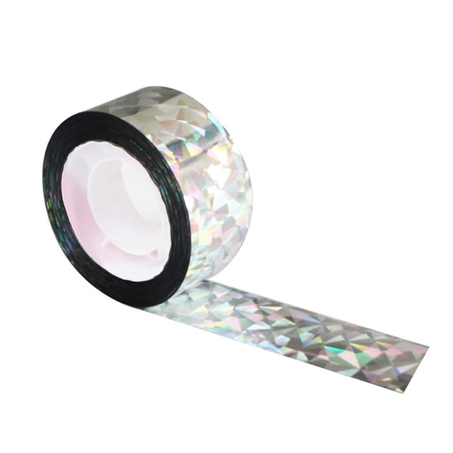 2.4cm x 100m Reflective Bird Tape Double-sided Shiny Durable Easy to Use Eco-friendly