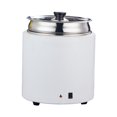 thumbnail image 3 of Soup Kettle Warmer Hotel Buffet Soup Pot for Making Soups Stews Commercial White, 3 of 9