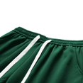 thumbnail image 3 of EOYWHK Mens Gym Shorts Elastic Waist Workout Shorts Drawstring Loose Wide-Leg Half Length Lounge Trouser ,S-3XL, 3 of 5