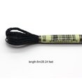 thumbnail image 2 of Maoww 2 Pieces Embroidery Threads Metallic Needle Crafts Knitting Supply Handcraft String Supplies Sewing Skeins Beautiful Decorations blackE310, 2 of 6