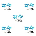 thumbnail image 2 of serony Upgraded RC Car Accessories Spare Parts 1 10 Truck TT02 Customized Replacement Rear Arm Rear Lower Arm 5Set, 2 of 6
