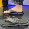 thumbnail image 5 of SBYOJLPB Men's Versatile Wear Slippers Plus-Size Shoes Spring Summer Style Trendy Comfortable Thick-Soled Rubber Flops Beach Sandals, 5 of 5