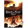 thumbnail image 1 of Attack on Titan - Fire Wall Poster, 22.375" x 34", 1 of 5