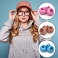 thumbnail image 3 of Becaristey 2pcs Cord Stoppers Lock End Toggles Spherical Buckles Tightening Locks Sport Clasp Sliding Luggage Lanyard Button Beige 1Set, 3 of 6