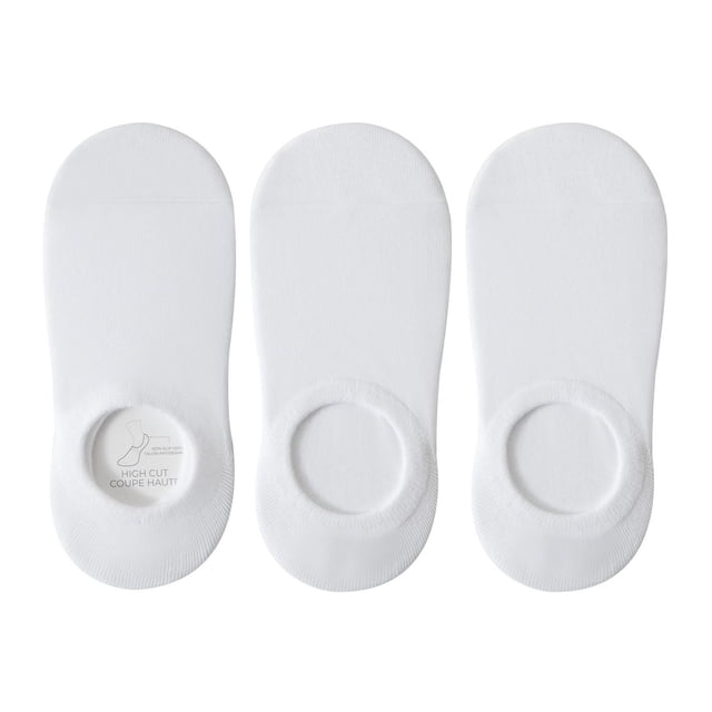 SECRET Comfort Cotton No Show Liner 3P