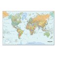 thumbnail image 1 of House Of Doolittle Hod711 Us & World Maps Laminated World Map 38X25, 1 of 1
