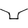 thumbnail image 3 of Krator 1.25" Black Handlebar with 10" Rise - Fat 1 1/4" Ape Hanger Bar Compatible with Harley Low Rider FXLR 2018-2020, 3 of 5