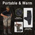 thumbnail image 3 of 8 Fans Breathable Hunting Waders,1000G Insulation Boots with Removable Insulated Liner for Duck Hunting, 3 of 5