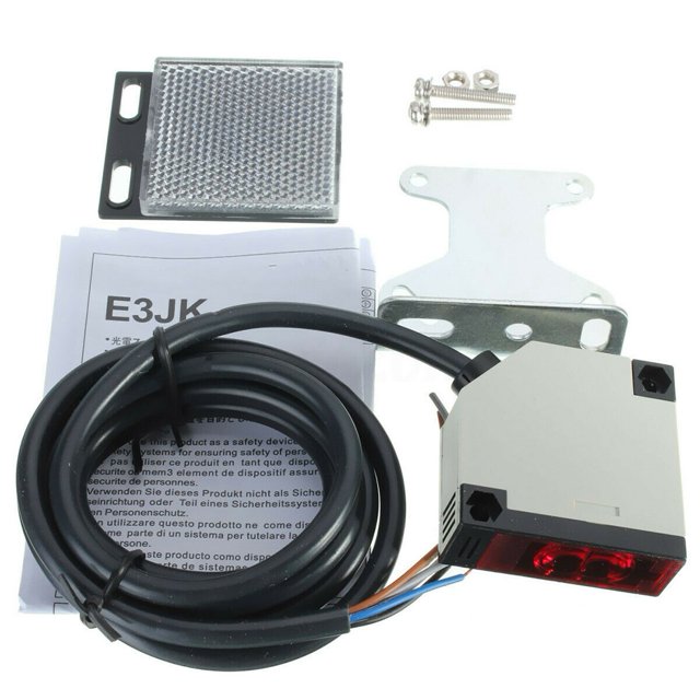 Specular Reflection Photoelectric DC 10-24V 3A E3JK-R4M1 Sensor Switch