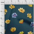thumbnail image 1 of oneOone Cotton Poplin Fabric Flower Watercolor Print Fabric BTY 42 Inch Wide, 1 of 4
