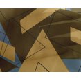 thumbnail image 4 of oneOone Georgette Viscose Fabric Rectangle & Triangle Geometric Print Fabric By The Yard 42 Inch Wide, 4 of 4