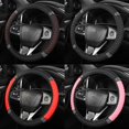 thumbnail image 2 of Universal 38 cm Bling Car Steering Wheel Cover Rhinestone Steering-Wheel Cover. K1S4, 2 of 8