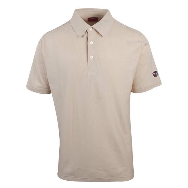 Wilson Staff Men's Latte S/S Polo Shirt