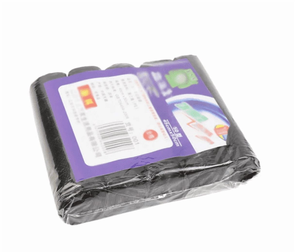 5 Rolls Strong Trash Bags Colorful Clear Garbage Bags Bathroom Trash Can Bin Liners Small Plastic Bags For Home Office Kitchen Multicolor
