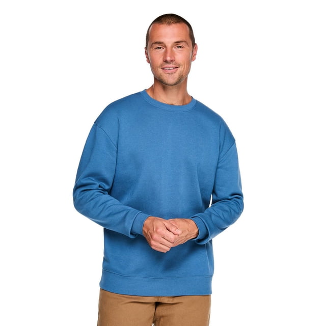 Coton ouaté à encolure ras du cou George pour hommes