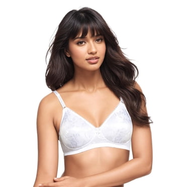 Bestform 9706222 Floral Jacquard Wireless Soft Cup Bra with Lightly-Lined Cups