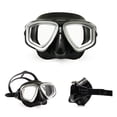 thumbnail image 2 of Optical Diving Gear Kit Myopia Snorkel Set, Different Strength for Each Eye, Nearsighted Dry Top Scuba Mask, 2 of 5