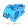 thumbnail image 4 of ZTTO Potence de Vélo de Montagne en Alliage d'Aluminium 31,8 mm, Pièce d'Installation de Vélo de Route, Guidon d'Installation, Pièces de Remplacement Fixes, Réparation, Bleu, 4 of 6
