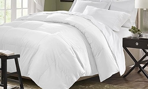 Blue Ridge Home Fashions Kathy Ireland-Microfiber Down Fiber King in White Color Comforter