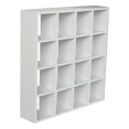 thumbnail image 1 of Wooden 16 Networks Shelves Storage /12 Kitchen Furniture Life, 1 of 8