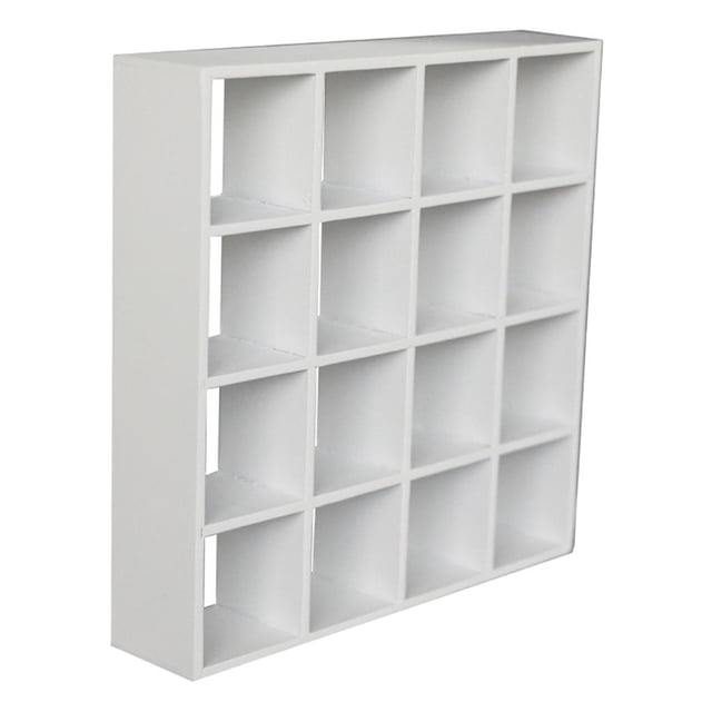 Wooden 16 Networks Shelves Storage /12 Kitchen Furniture Life