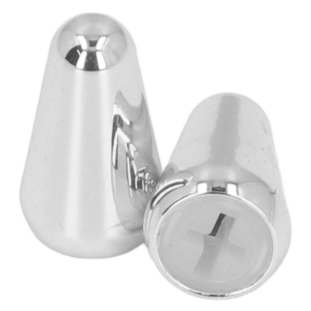 2PCS Guitar Pickup Switch , Replacement for ST TL Style Electric Guitars, 3 Way 5 Way Toggle Switch Knob Tip