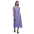 thumbnail image 1 of Bimba Floral Causal Long Backless Halter NeckDressWomen Printed BeachDress-X-Small, 1 of 1