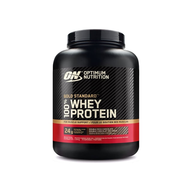 100% Gold Standard Whey Double Rich Chocolate 5lb