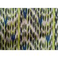 thumbnail image 4 of oneOone Tissu Popeline de Coton Rayé & Chevron Imprimé Ikat Tissu de Couture BTY 56 Pouces de Large, 4 of 4