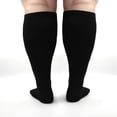 thumbnail image 5 of WIFKLSIIPG Bas de Compression à Mollet Grand pour Femmes et Hommes Circulation Grande Taille Bas de Soutien Jusqu'au Genou, 5 of 5
