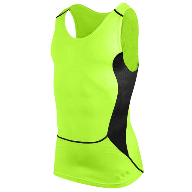 asjyhkr Mens Compression Tank Tops Workout Sleeveless Quick Drying Stretchy Gym Athletic Tshirts Tank