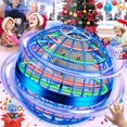 thumbnail image 1 of Hand Controlled Mini Flying Orb Toys with Led Light, Globe Shape Spinning Flying Ball for Kids, 1 of 6