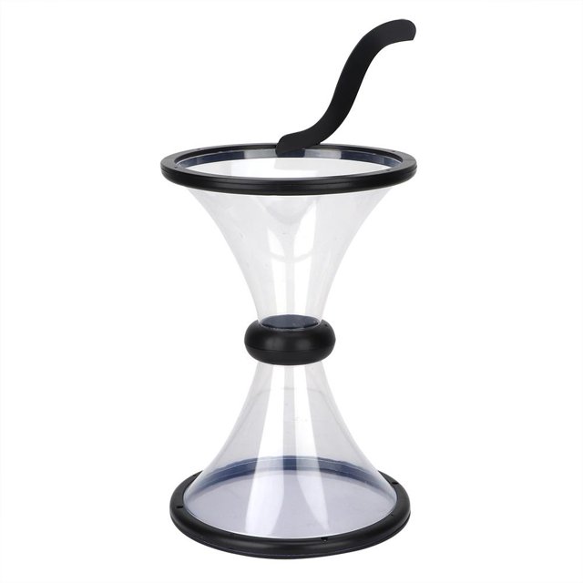 Herwey Money Jar,Innovative Transparent Circling Round Money Box Coin Jar Money Saving Pot, Money Saving Pot