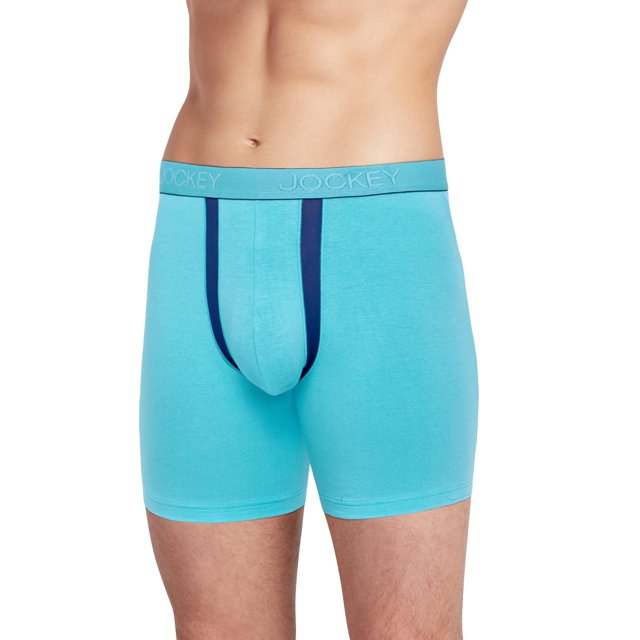Jockey Chafe Proof Pouch Cotton Stretch 6" Boxer Brief