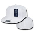 thumbnail image 2 of Decky RP1-PL-WHT-27 Casquette Rétro Ajustée, Blanc, Taille 7,5, 2 of 3