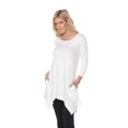 thumbnail image 1 of White Mark Tunique Makayla pour Femmes à Manches 3/4, 1 of 5