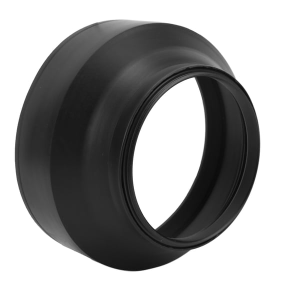 Lens Hood, Rubber and Metal Camera Lens Hood Lens Hood with Screw Connection for Lens