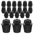 thumbnail image 3 of Miangastore 40pcs Car Bumper Shock Absorber Pads Trailer Ramp Door Bumper Round Rubber Sound Insulation Buffer Protection Pad for Car Truck, 3 of 8