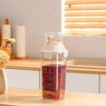 thumbnail image 1 of Birdeem Food Storage Container with Measuring Cup,Transparent Airtight Pantry Storage Organizer for Dry Goods,Cereal,Flour,Sugar,Snacks,Kitchen Storage Box with Measuring Compartment, 1 of 9