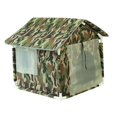 thumbnail image 1 of Abri pour Chats Résistant aux Intempéries Mobilier Portable Petit Chenil pour Chien Tissu Oxford Coloré, 1 of 9