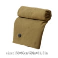 thumbnail image 3 of USB Heated Blanket, Portable Heated Blanket, Wearable Blanket, Heated Throw Blanket, Zipper Blanket, Travel Blanket, Home Blanket, Office Blanket, Soft Heated Blanket, 3 of 6