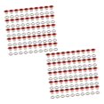 thumbnail image 3 of 100Pcs Grommets Metal Eyelets Round Shape Heavy Duty Multipurpose Tiny Grommet for Belt Jeans Scrapbooking Card Making Canvas orange, 3 of 8